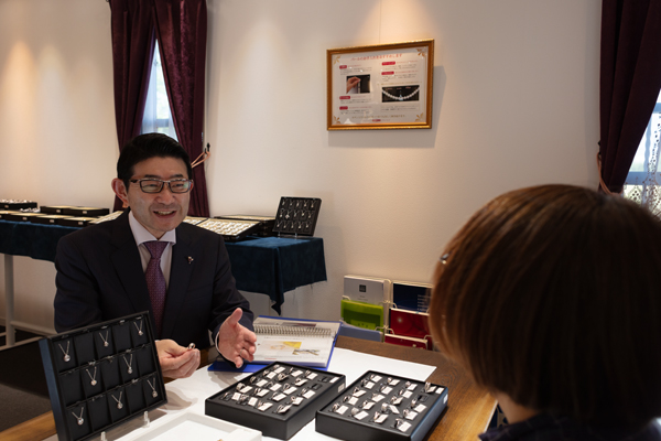 ジュエリーリメイクの流れ カウンセリング